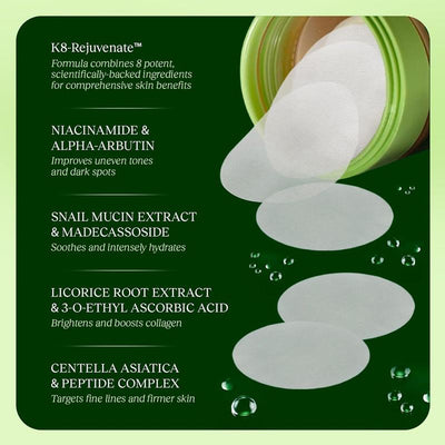 Herbalove Jiyu Korean Toner Pads