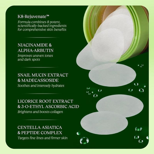 Herbalove Jiyu Korean Toner Pads